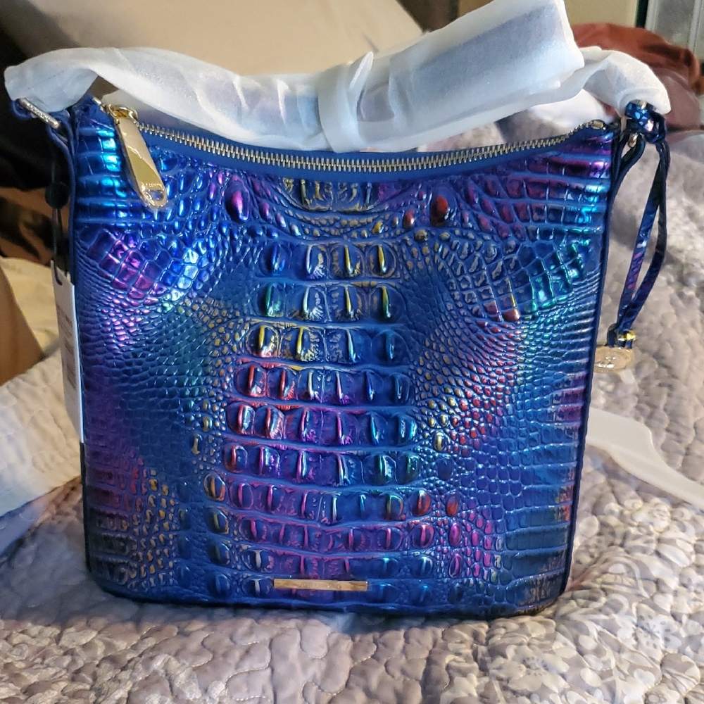 Brahmin Katie Spotlight Melbourne Genuine Leather Shoulder Bag